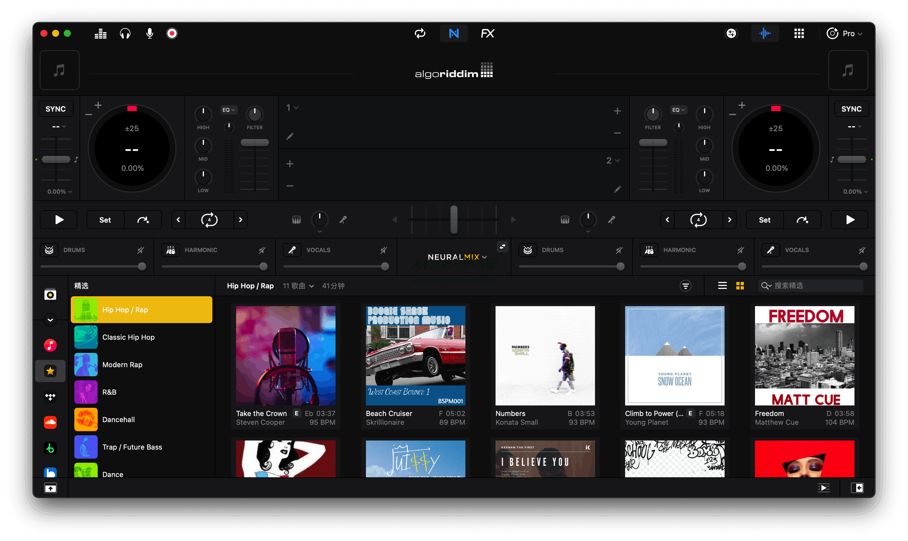 djay Pro AI for Mac v5.5 优秀的DJ软件