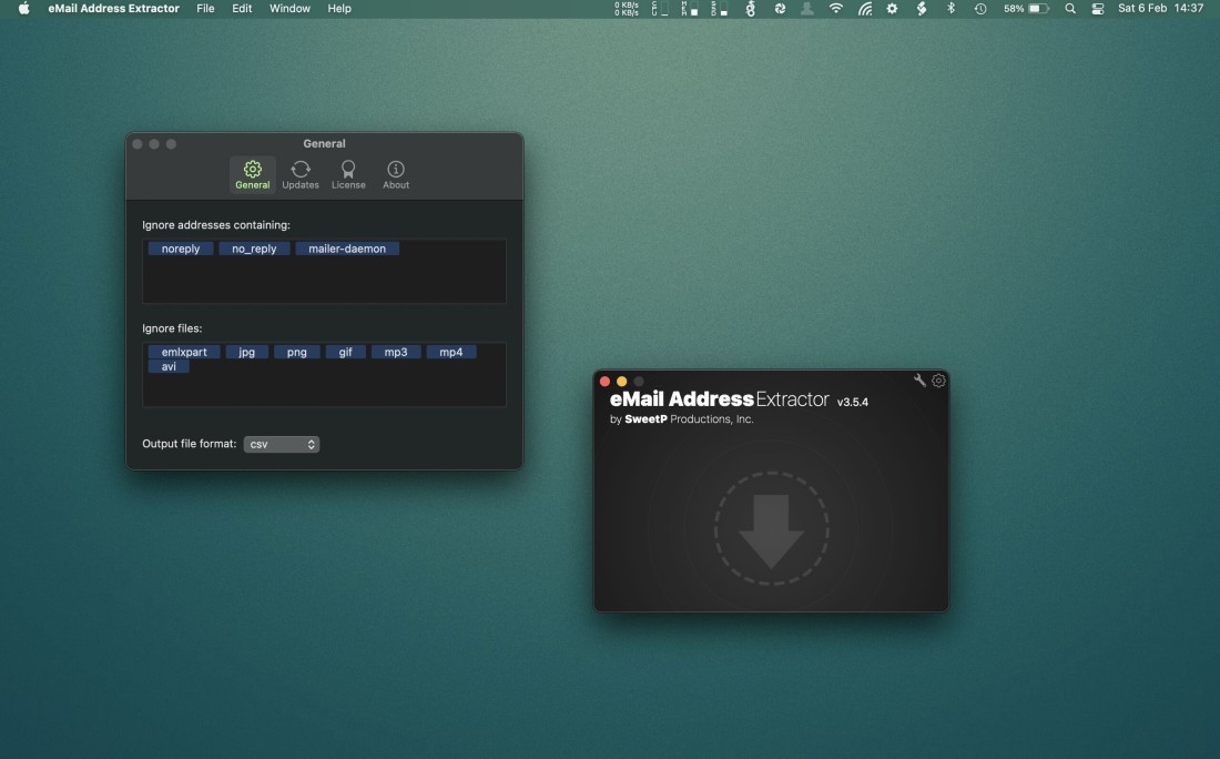 eMail Address Extractor for Mac v6.1.1 中文版 电子邮件地址提取器