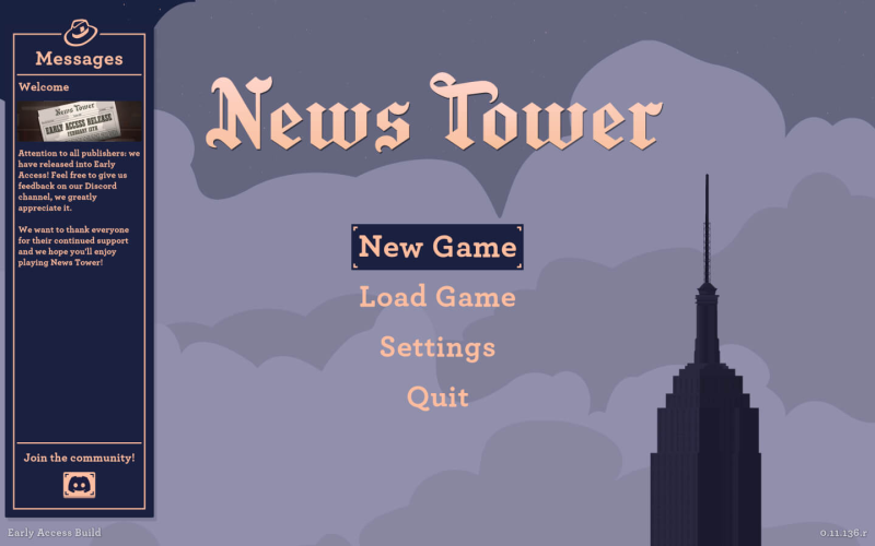 【A164】新闻大厦 News Tower for Mac v0.18.616.r 英文原生版