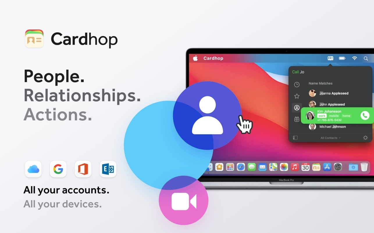 【R103】Cardhop for Mac v2.4.2 中文版 联系人通讯录管理应用
