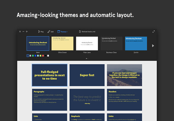 【R138】Deckset for Mac v2.0.45 幻灯片制作工具
