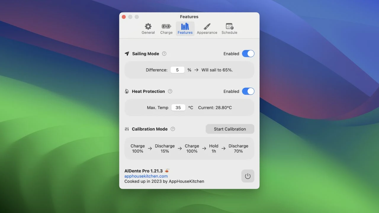 AlDente Pro for Mac v1.36.1 电池管家-Mac猫