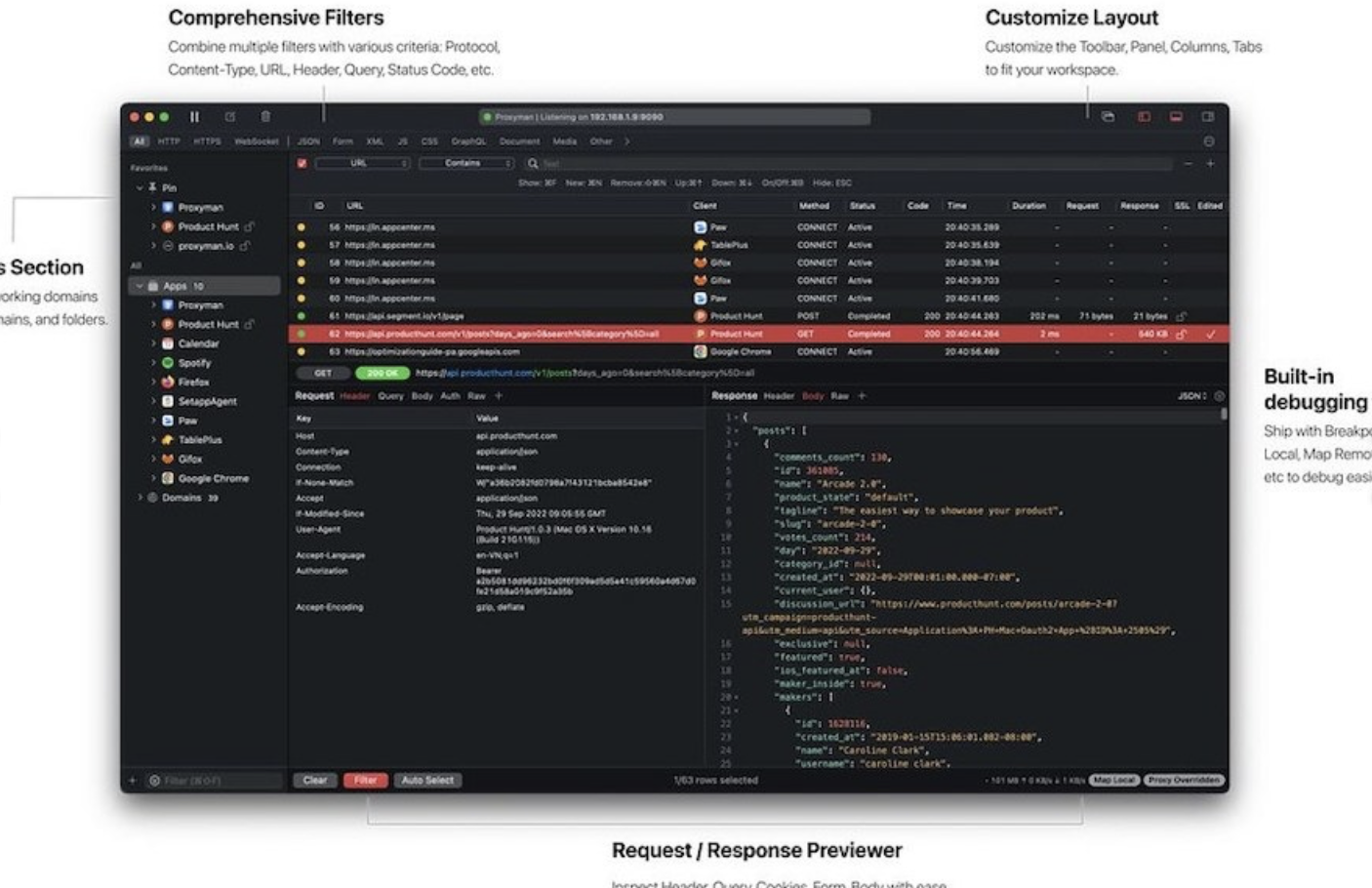 Proxyman Web for Mac v6.0.0 HTTP HTTPS调试工具