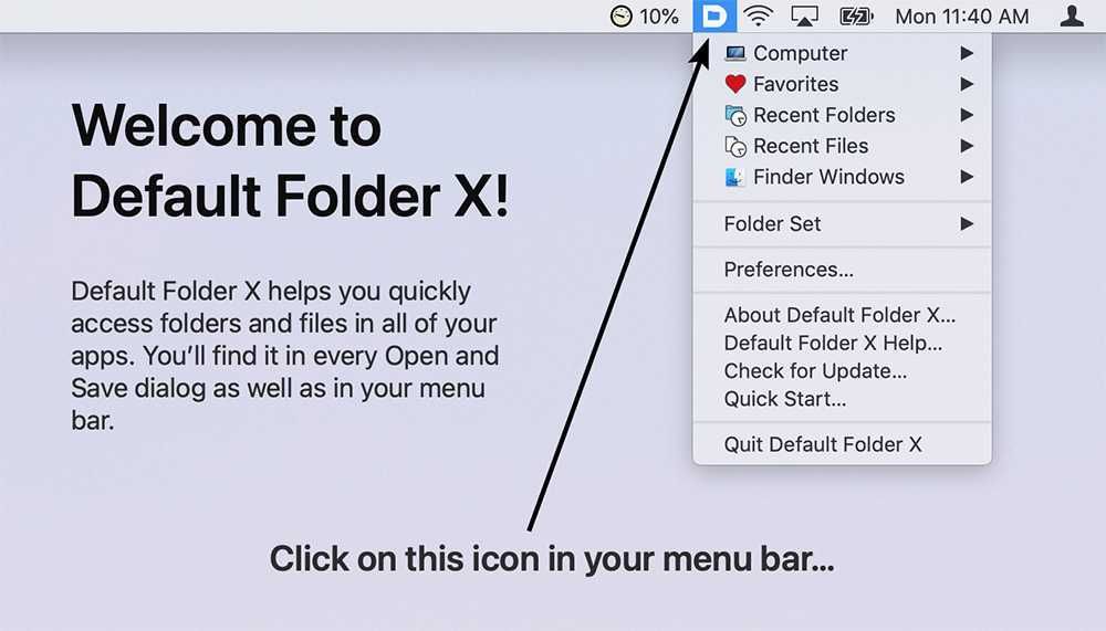 Default Folder X for Mac v6.2.0 文件快捷访问工具-Mac猫