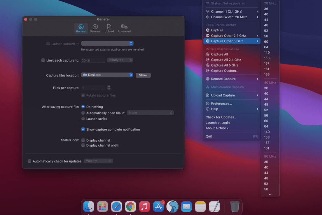 Airtool for Mac v2.7.3 WiFi流量捕获监测工具