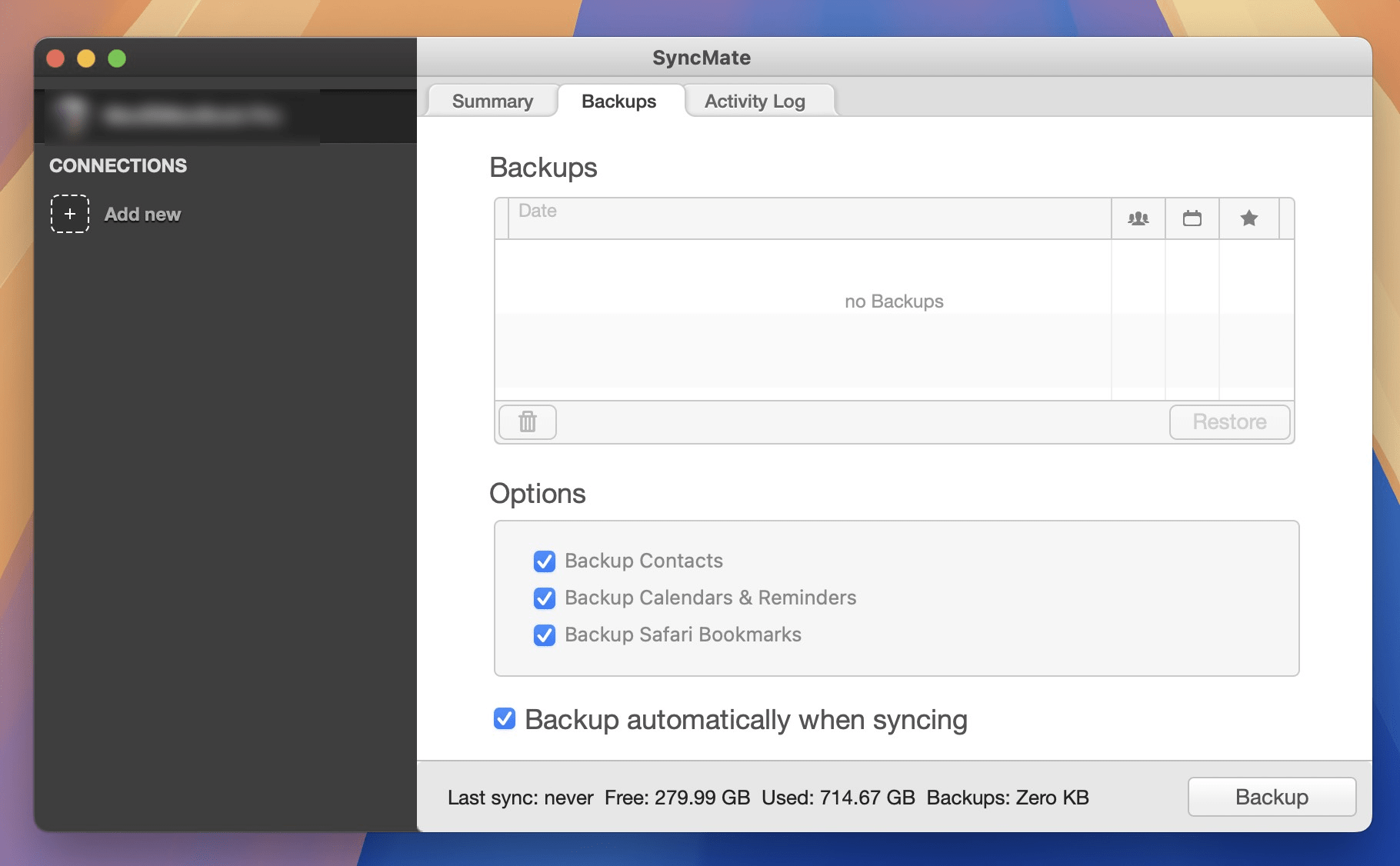 SyncMate for Mac v8.10.575 同步数据工具