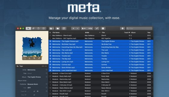 Meta for Mac v2.3.4 数字音乐收藏工具-Mac猫