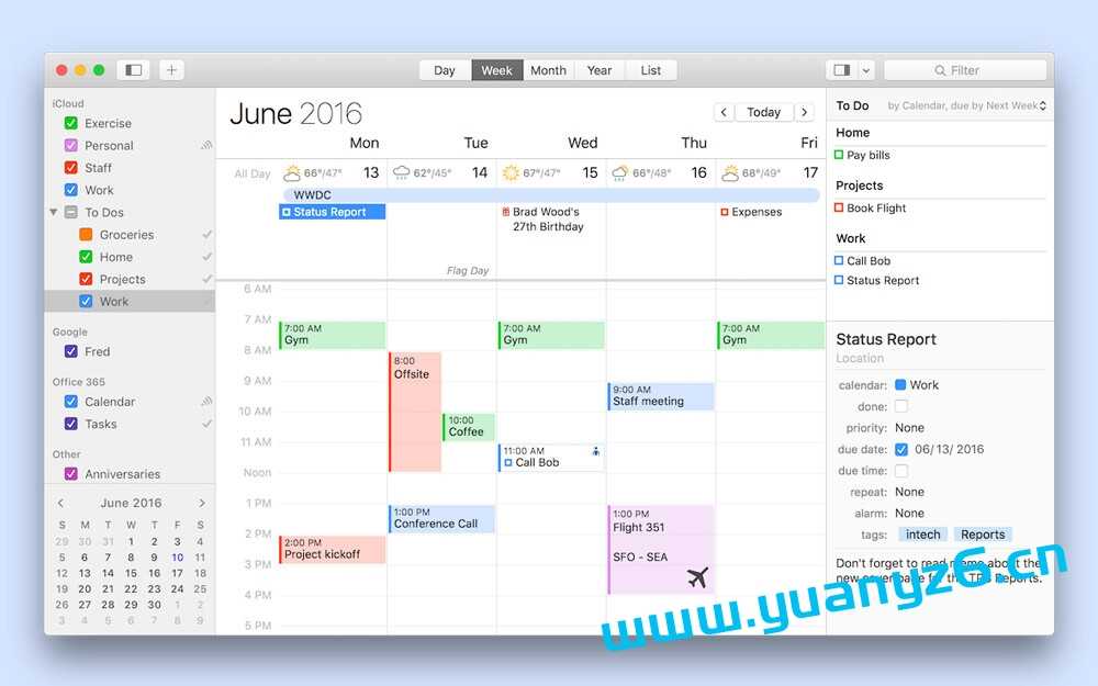 BusyCal for Mac v2026.1.1 中文版 好用的任务日历软件-Mac猫