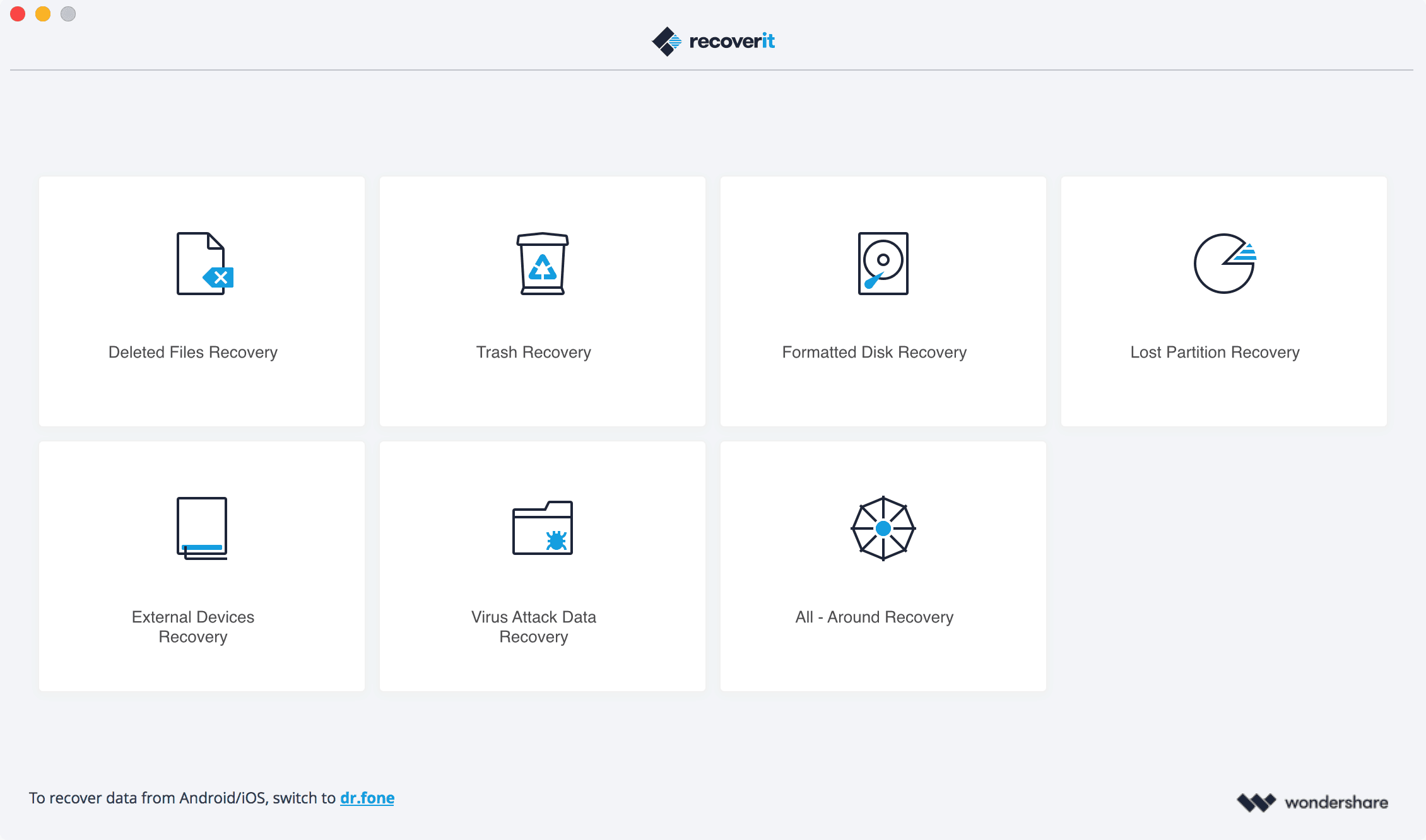 Wondershare Recoverit for Mac v14.0.10.5 中文版 数据恢复软件