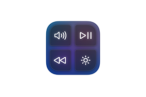 MediaMate for Mac v3.8.3 刘海屏灵动岛特效图标