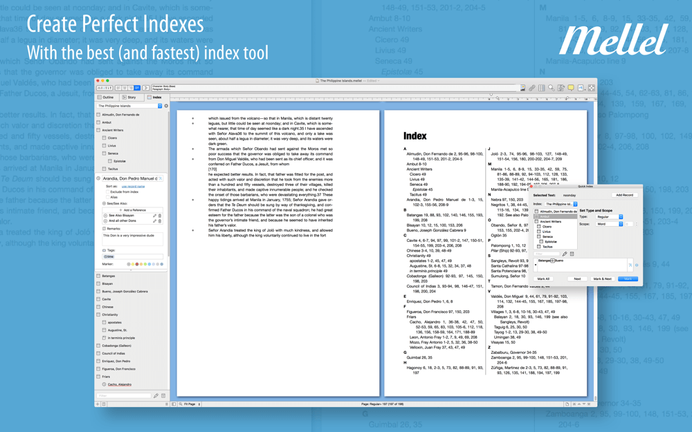 Mellel for Mac v6.6.1 中文版 专业的文字处理排版工具