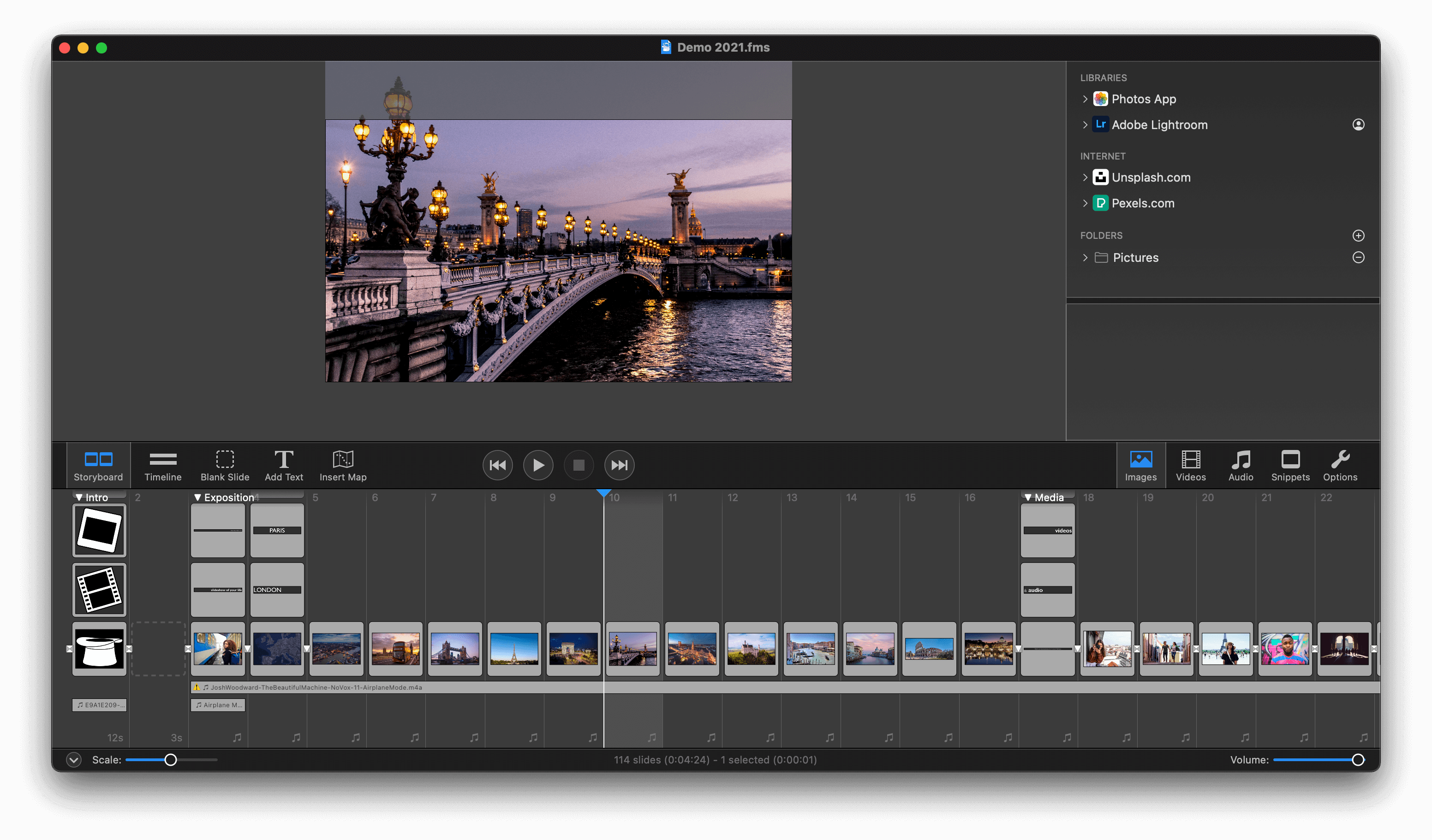 FotoMagico for Mac v6.8.3 幻灯片制作
