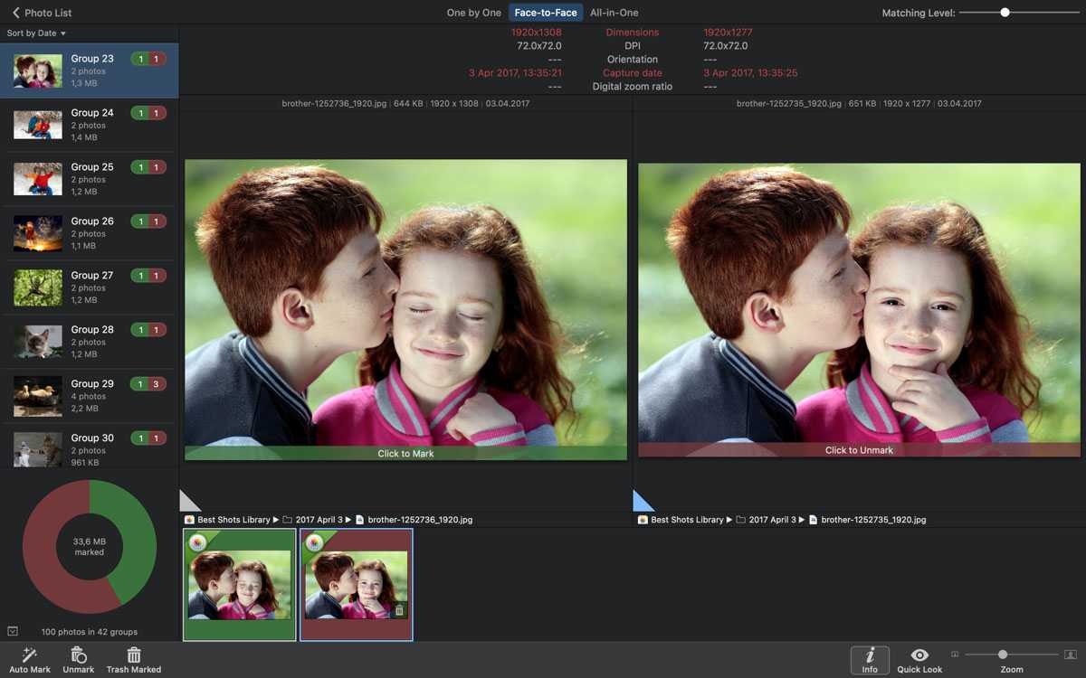 PhotoSweeper for Mac v5.3.1 重复照片查找删除工具