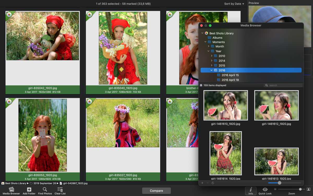 PhotoSweeper for Mac v5.3.1 重复照片查找删除工具
