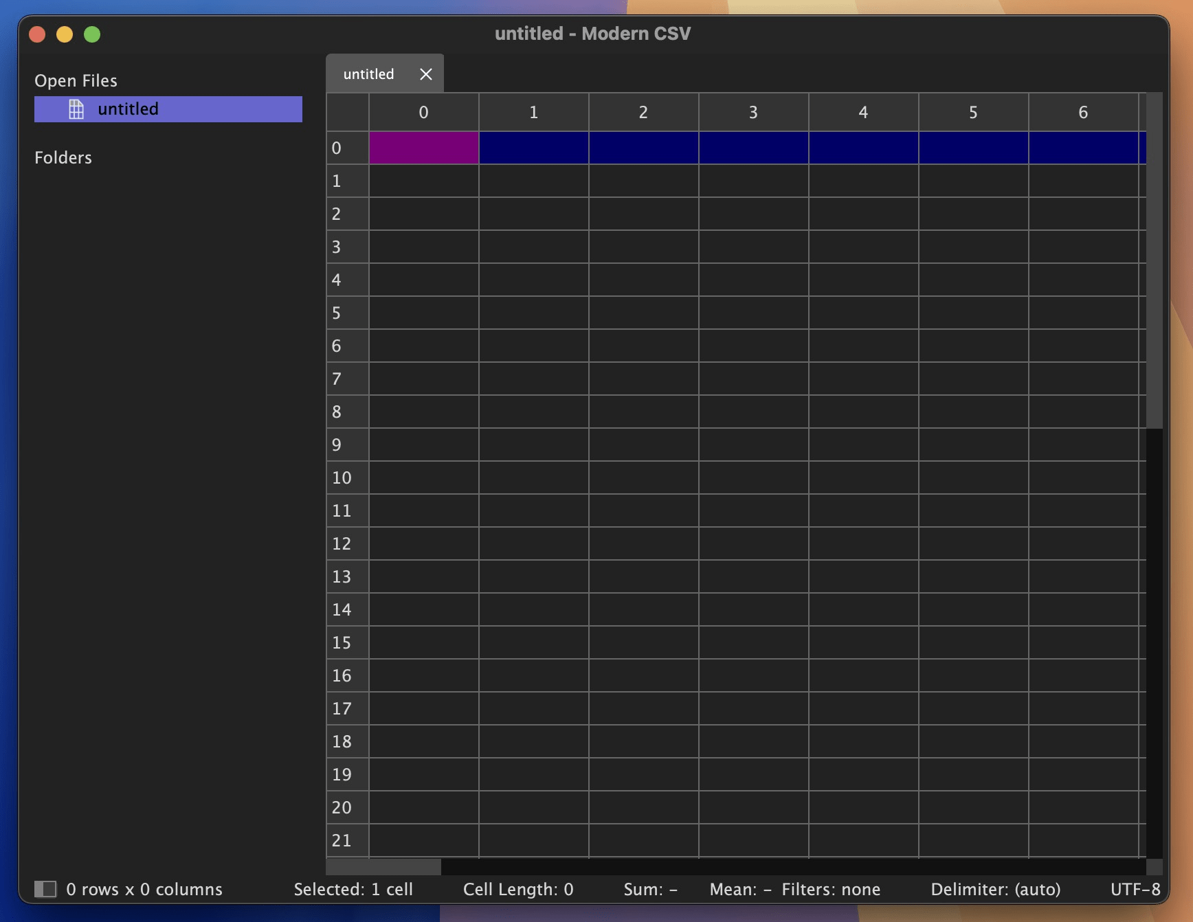 Modern CSV for Mac v2.3.1 CSV文件编辑器