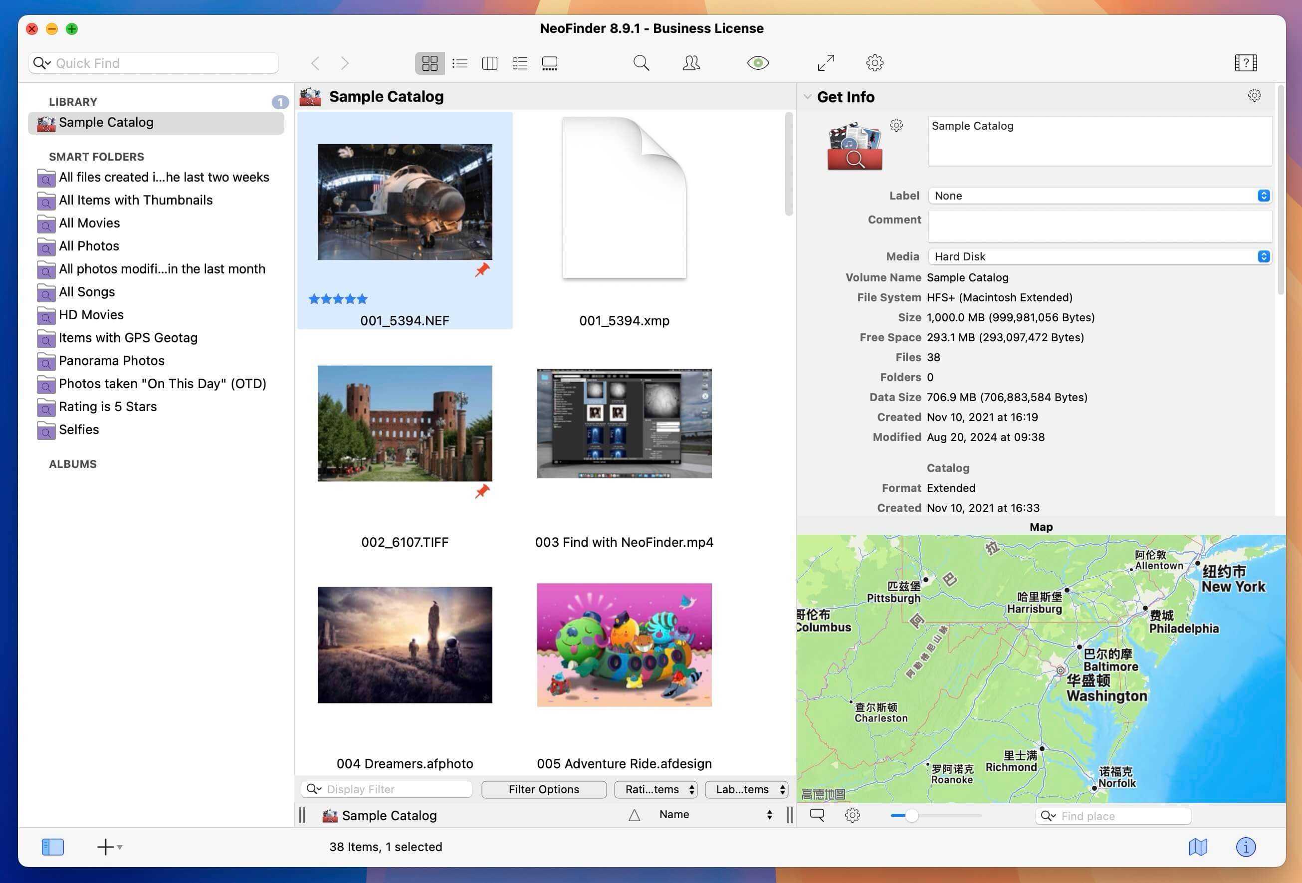 NeoFinder for Mac v9.2.1 文件管理工具